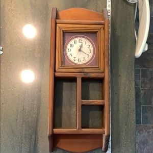 Wooden wall clock